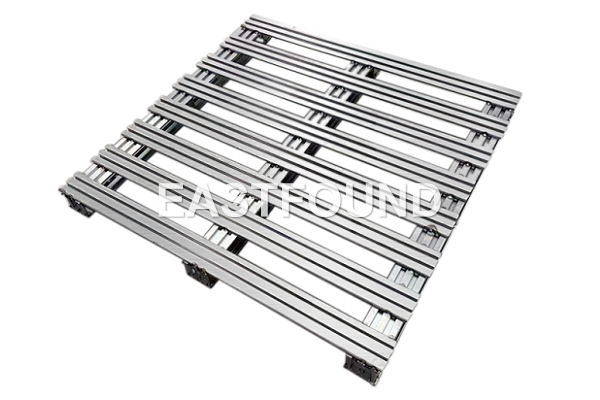 Single-use steel pallet