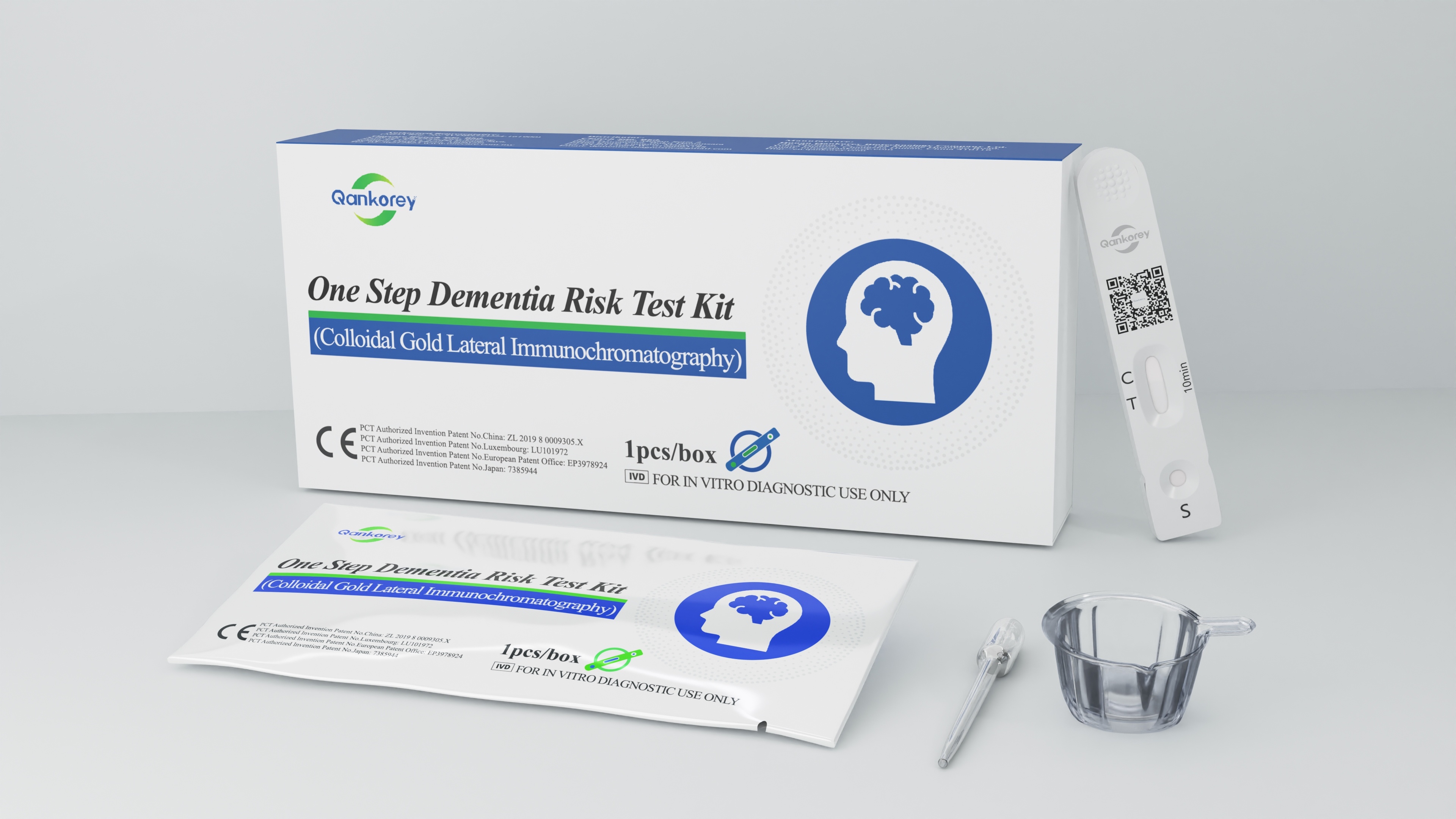 One Step Dementia Risk Test Kit