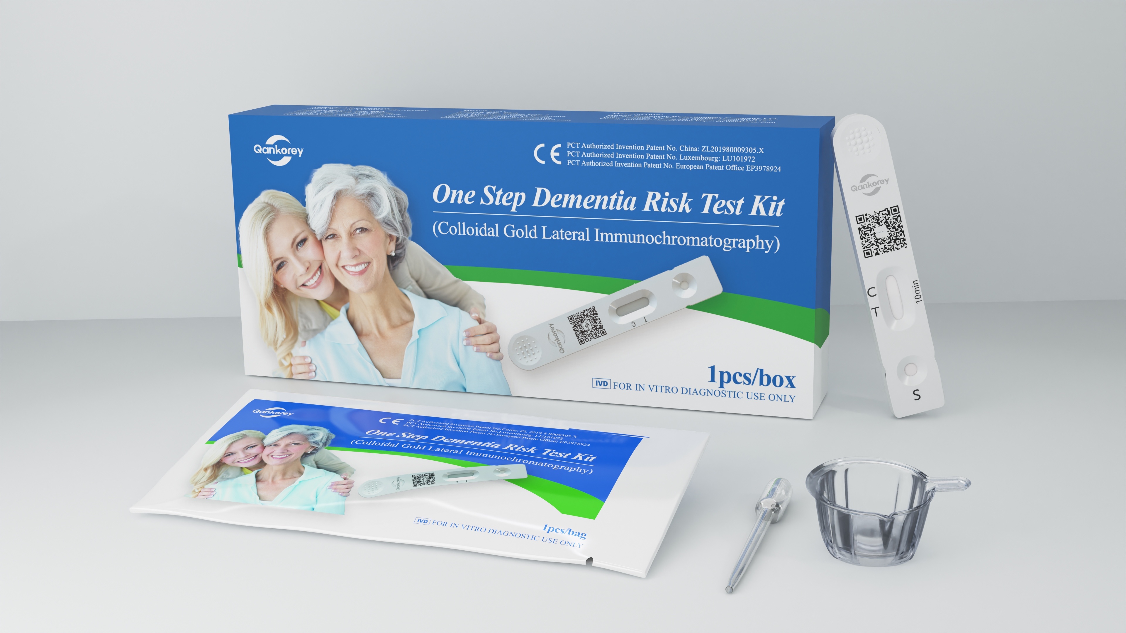 One Step Dementia Risk Test Kit