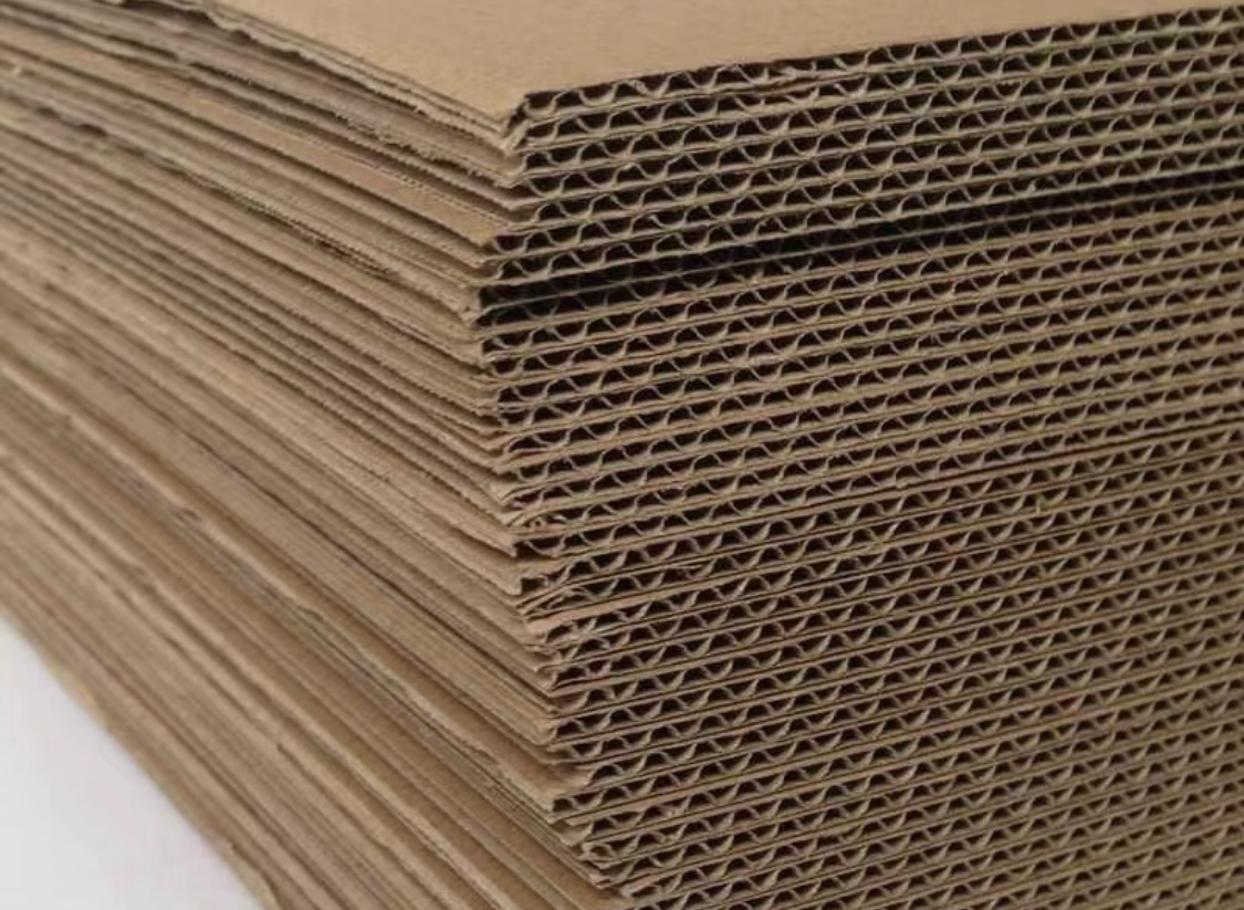 Corrugated paper