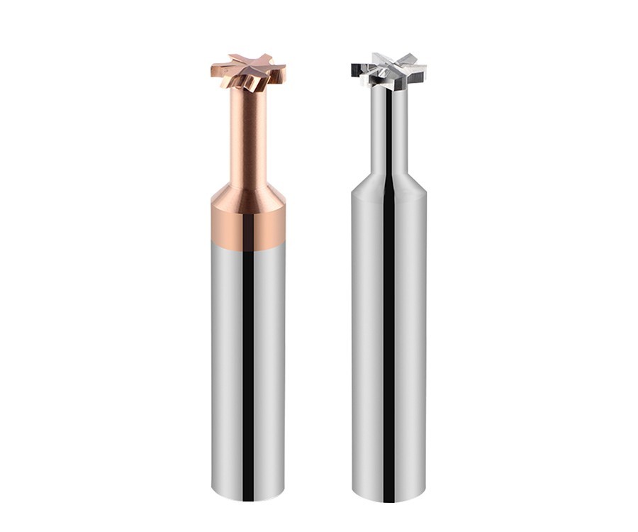 Solid carbide t-slot end mill