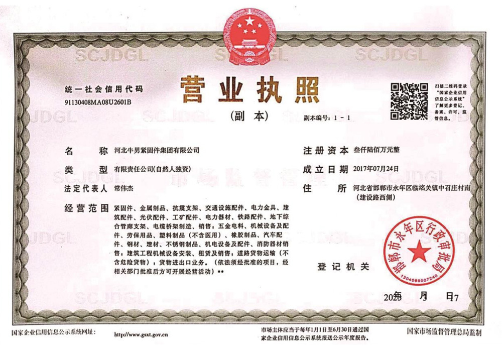 Business license
