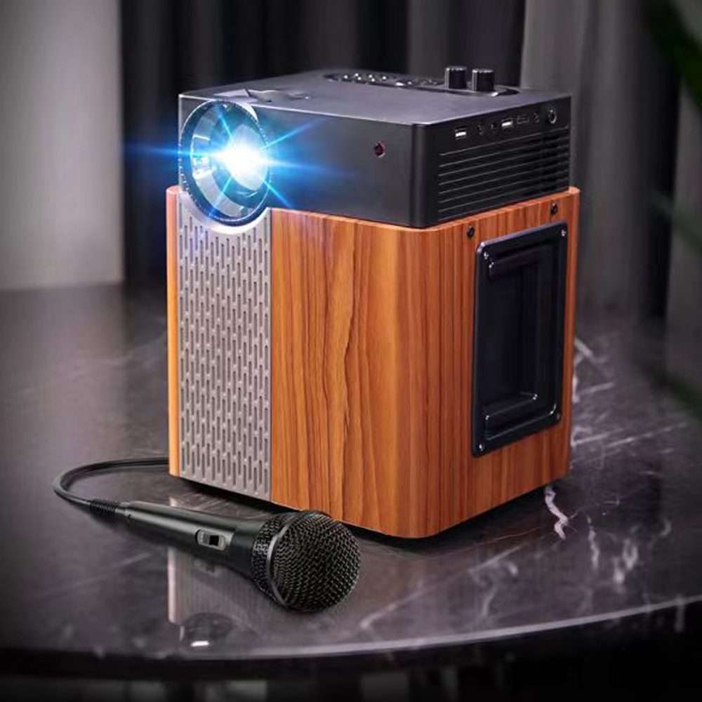 Indoor and Outdoor Camping Karaoke Projector