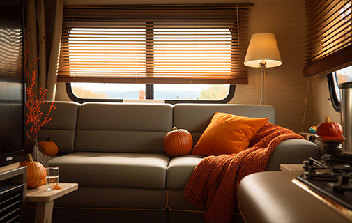 The decoration and design of the RV is becoming more and more fashionable
