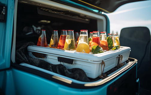 The convenience of the car refrigerator is reflected in its various functions