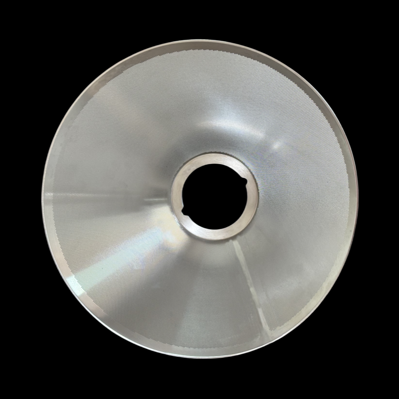 Conical sieve mill screen