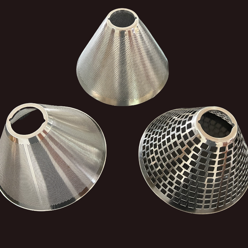 Granulator conical screen