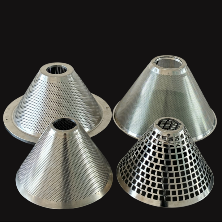 Cone mill screens
