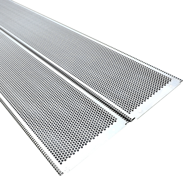 Conveying punching plate