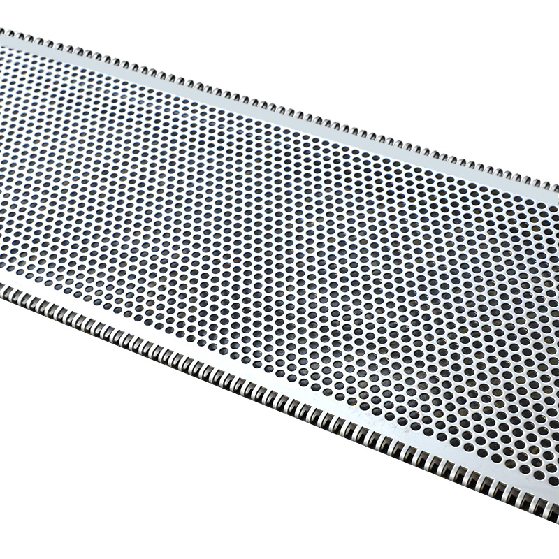 Conveying punching plate