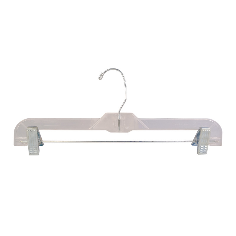 Anti-hook transparent plastic with B clip hanger (flat)