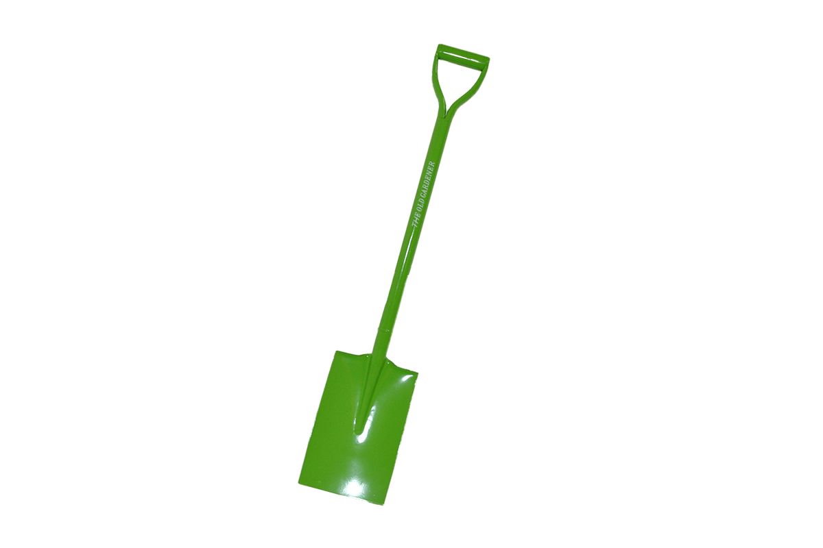 Metal-handle-garden-spade