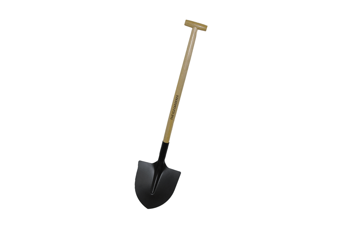 T-Grip-wood-handle-round-shovel