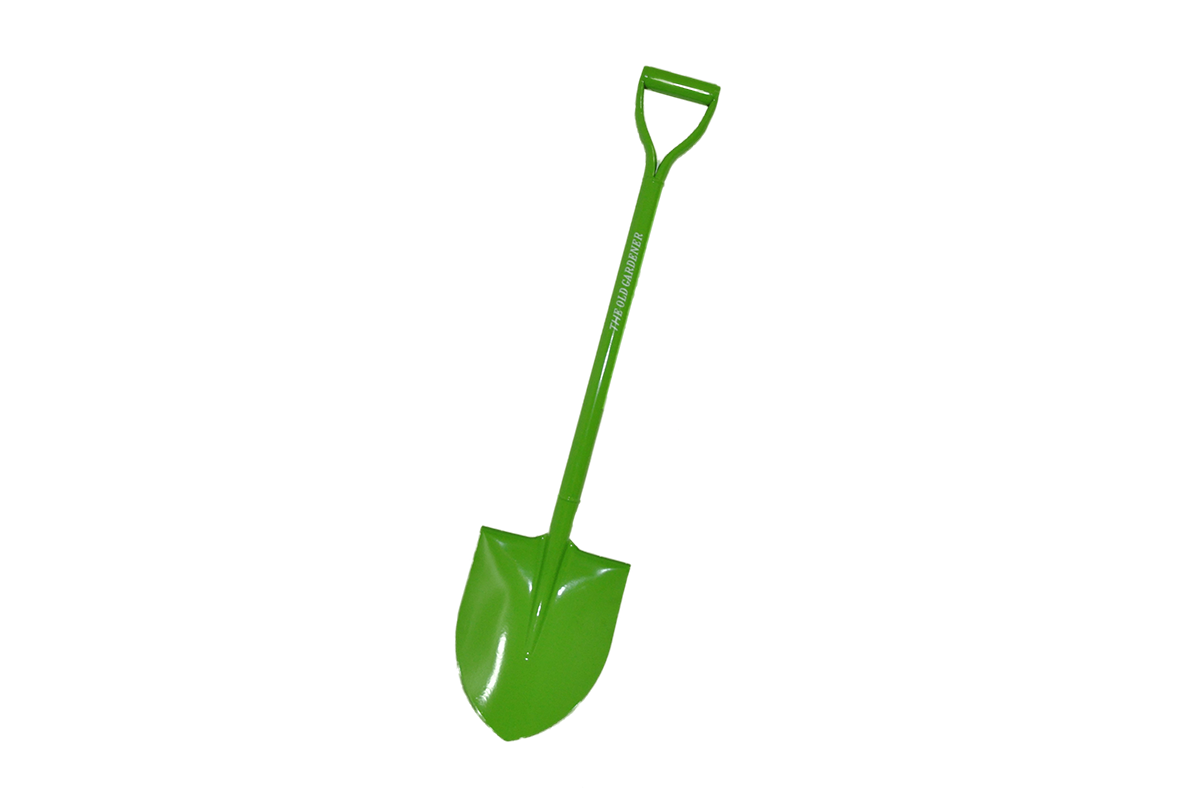 Metal-handle-round-shovel