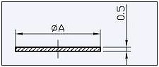 彈性體應(yīng)變區(qū)孔口蓋板