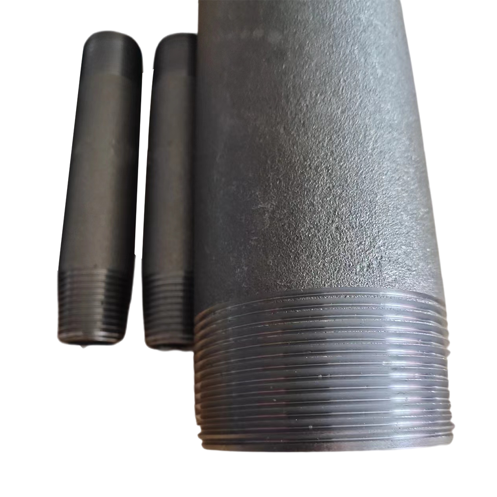 Seamless pipe nipples
