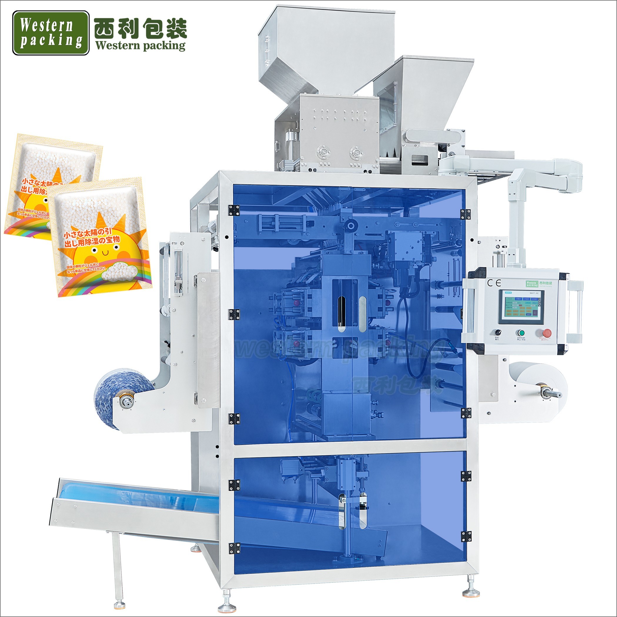 Silica Gel Desiccant Packing Machine