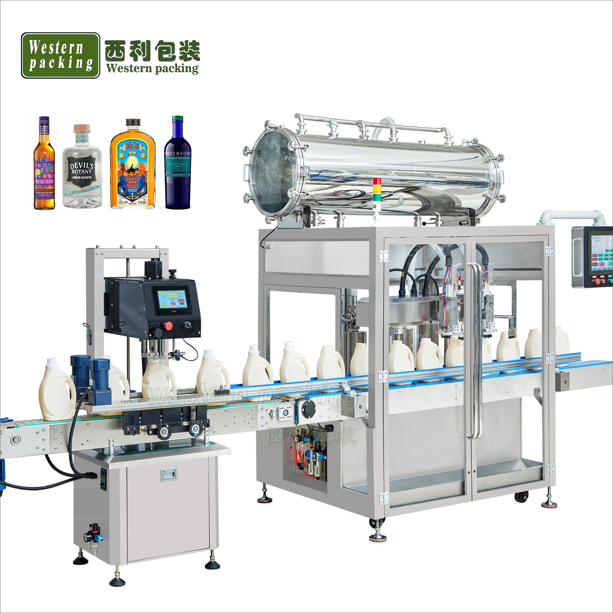 Automatic Honey Bottle Filling Machine For Sauce