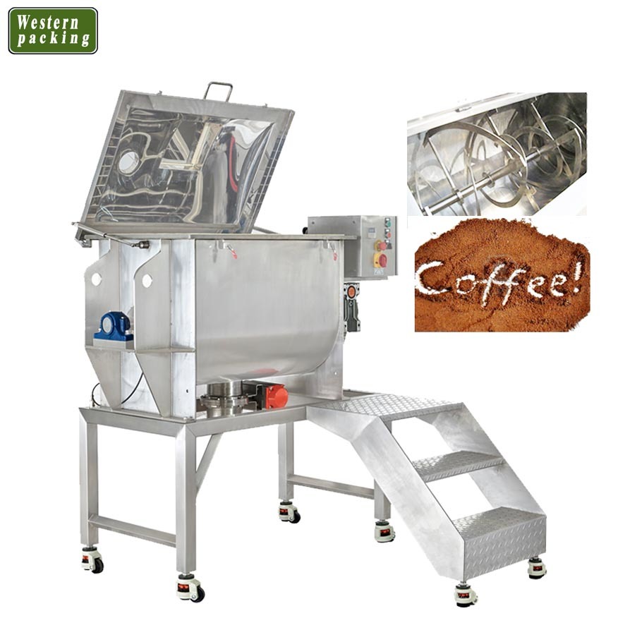 Coffee dry powder blender