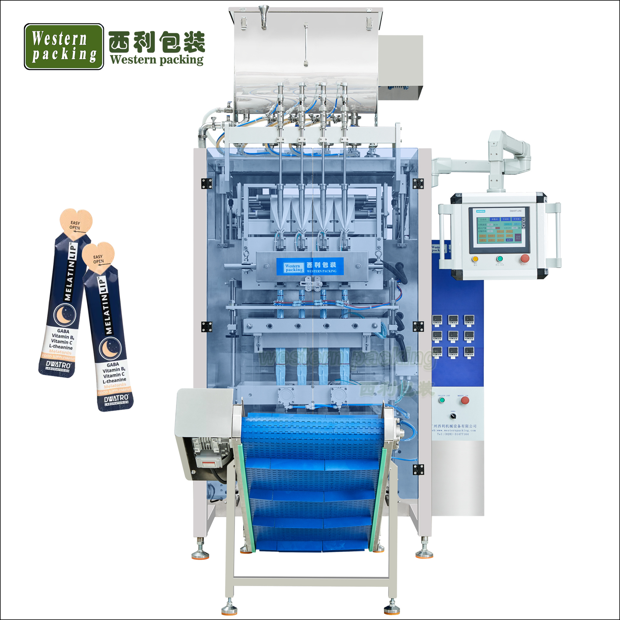 Irregular Shaped Pouch Energy Gel Nutrition Packaging Machine