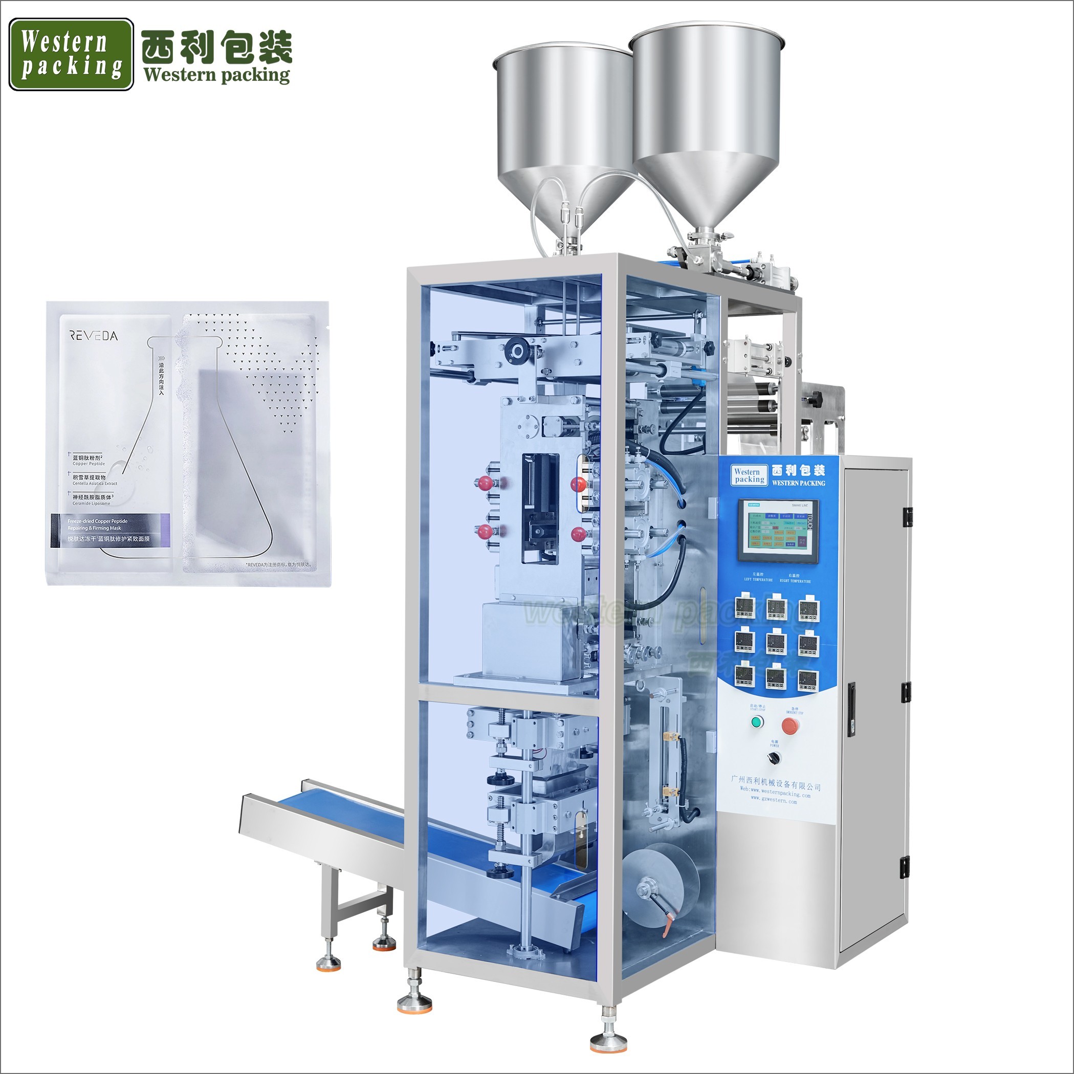 Automatic Lubricant Sexual Gel Sachet Filling Machine