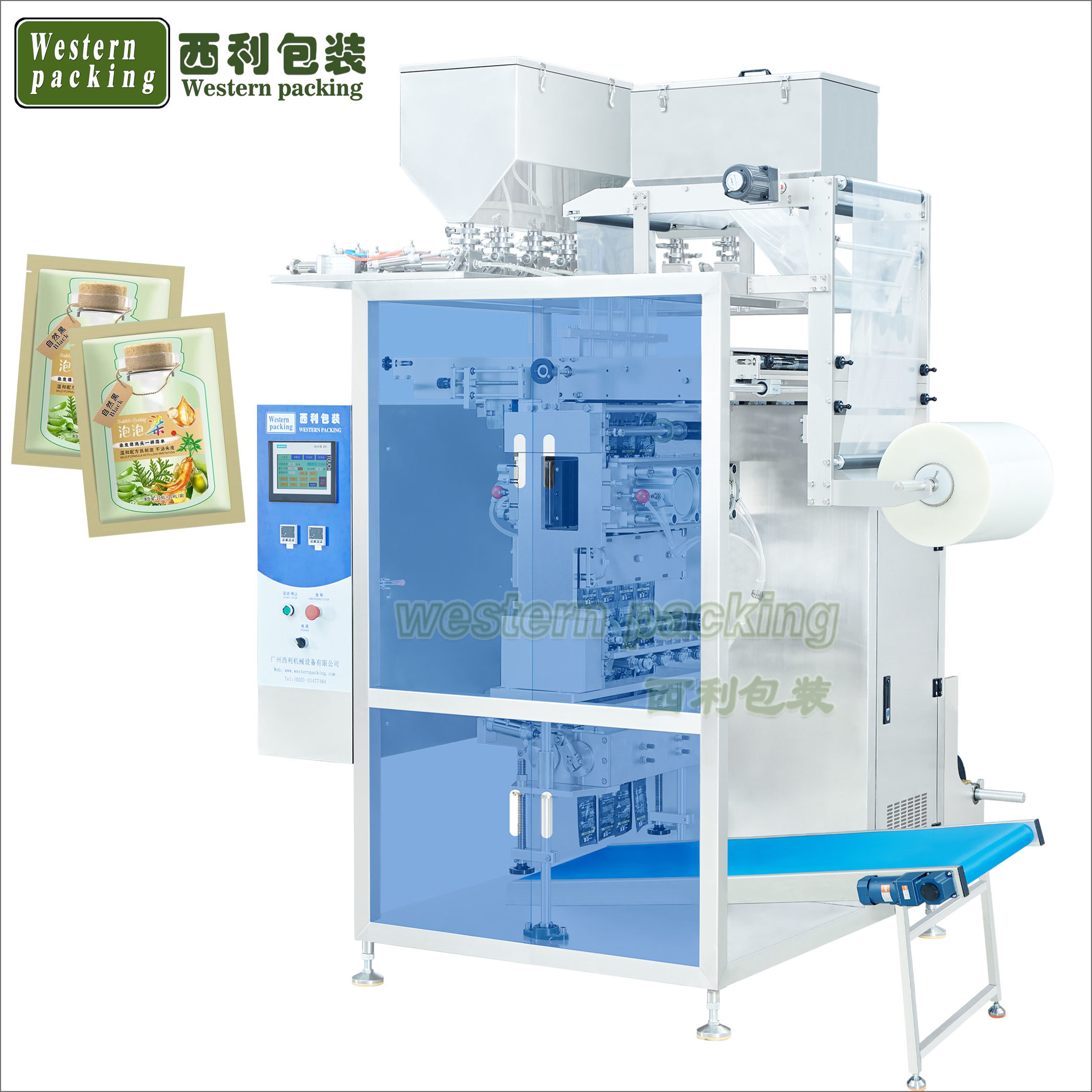 Shampoo Double Chamber Packaging Machine