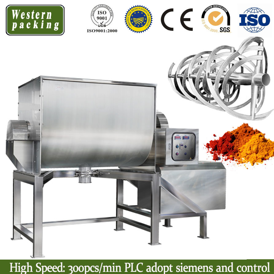 Industrial dry powder mixer