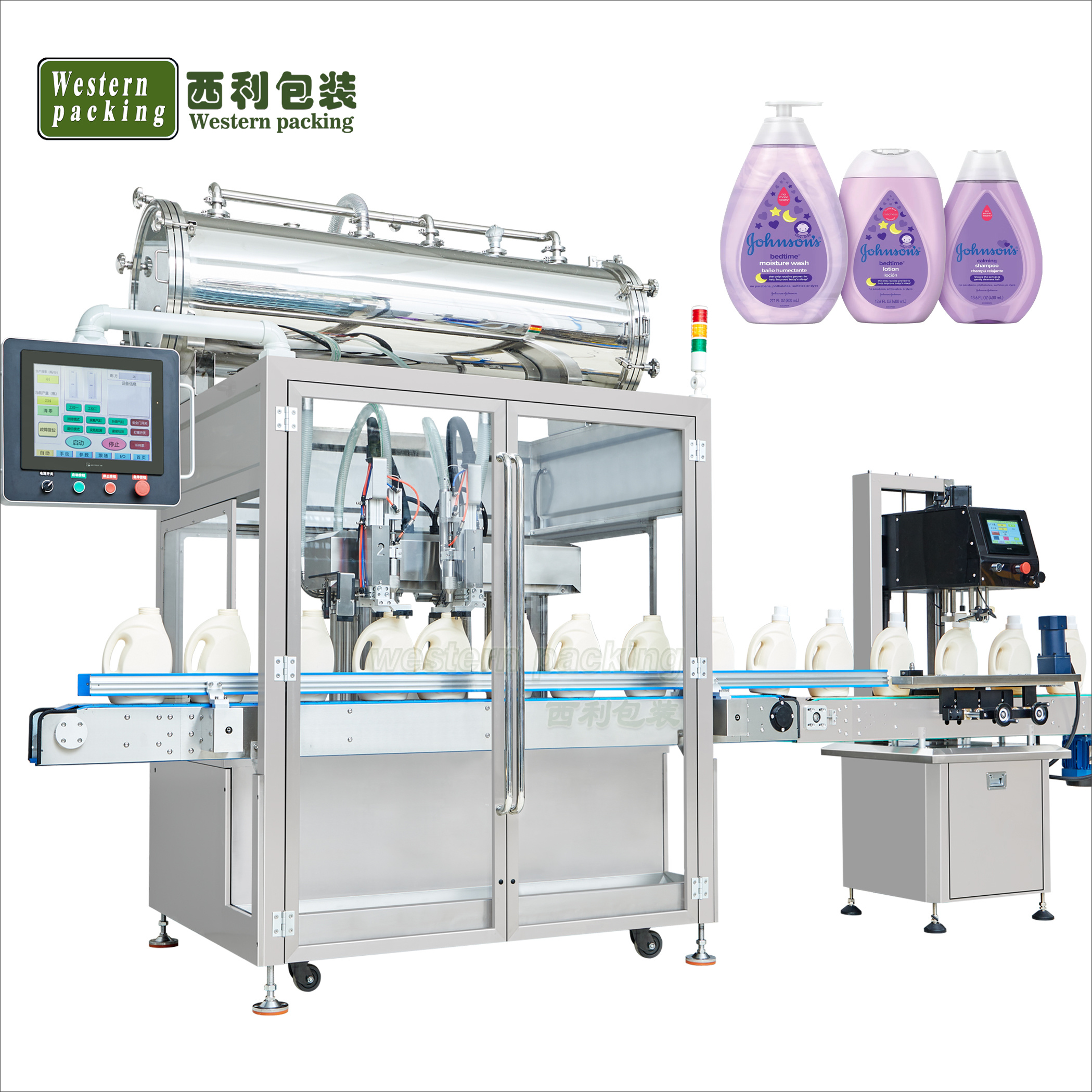 Hot Sauce Bottle Filling Machine