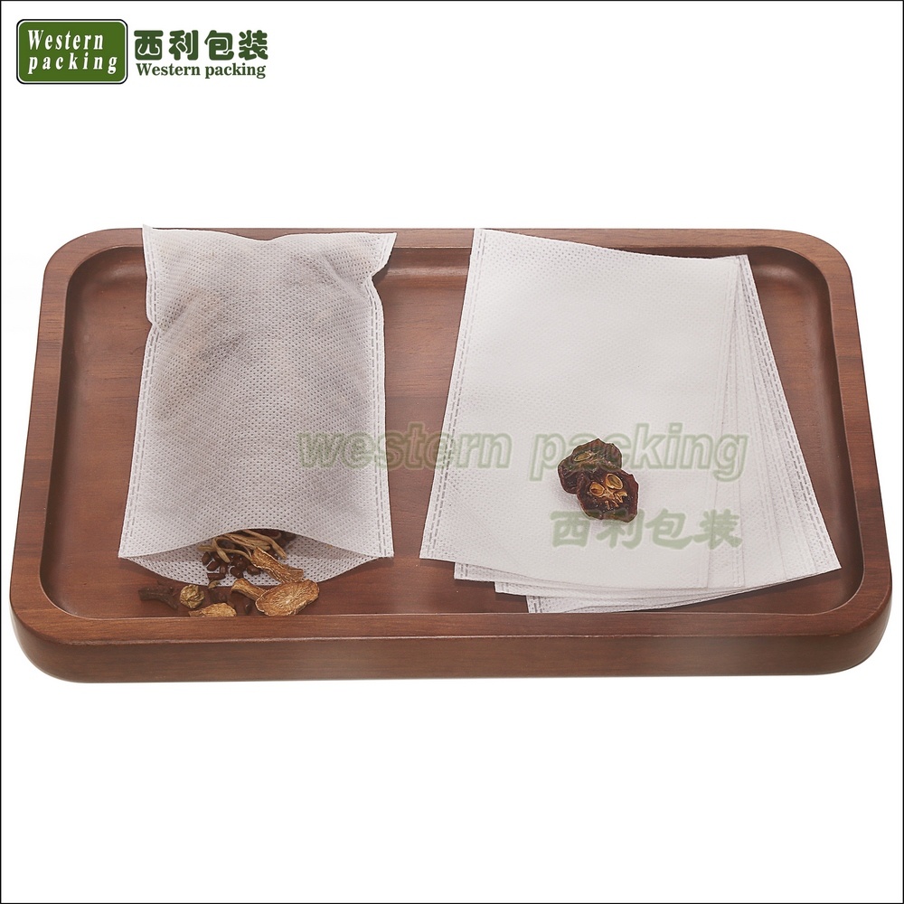 Drawstring Non-woven Tea Filter Paper Bag Biodegra Easy Cost Tea Leaf Bags Filter Paper For Powder