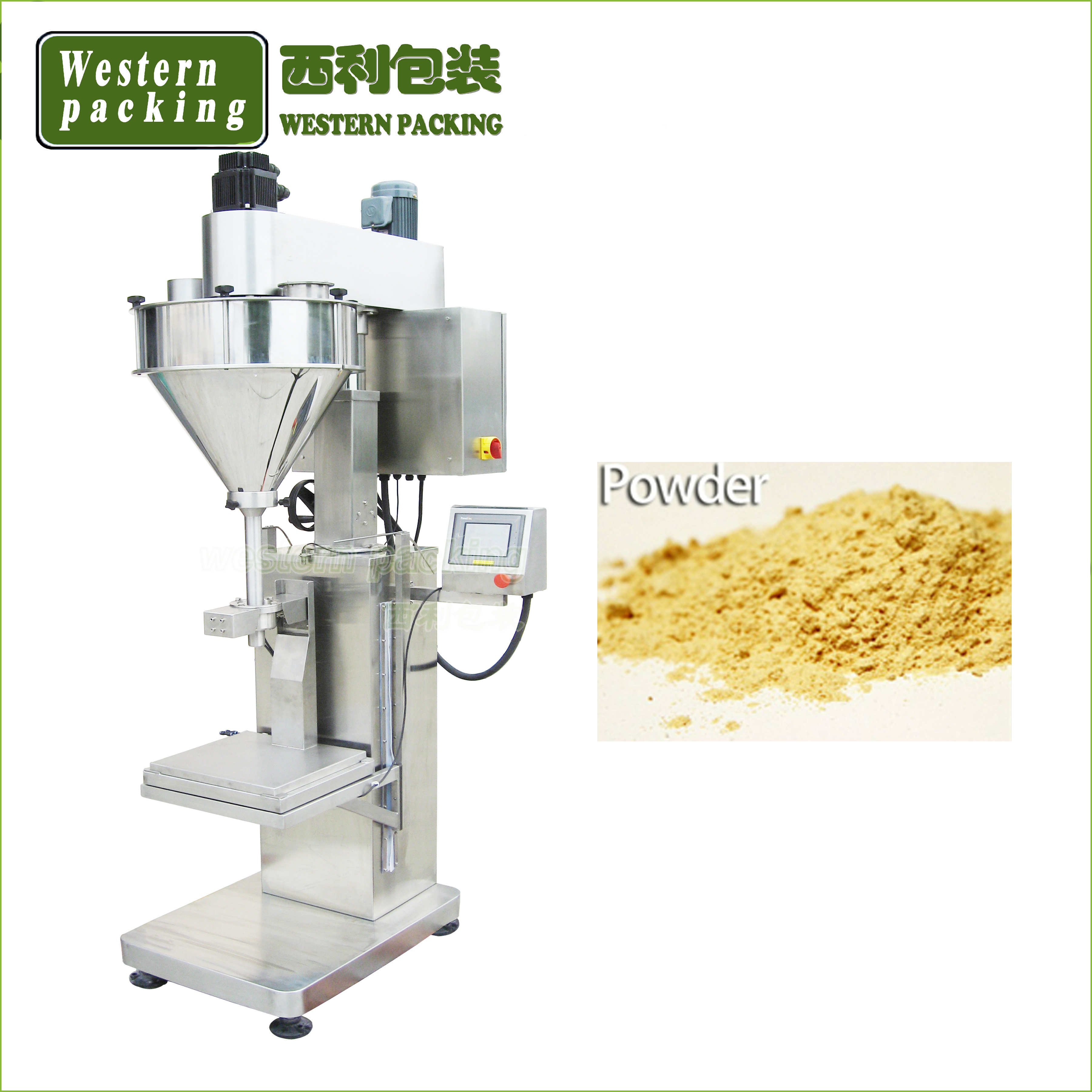 Auger Powder Filler Dispenser