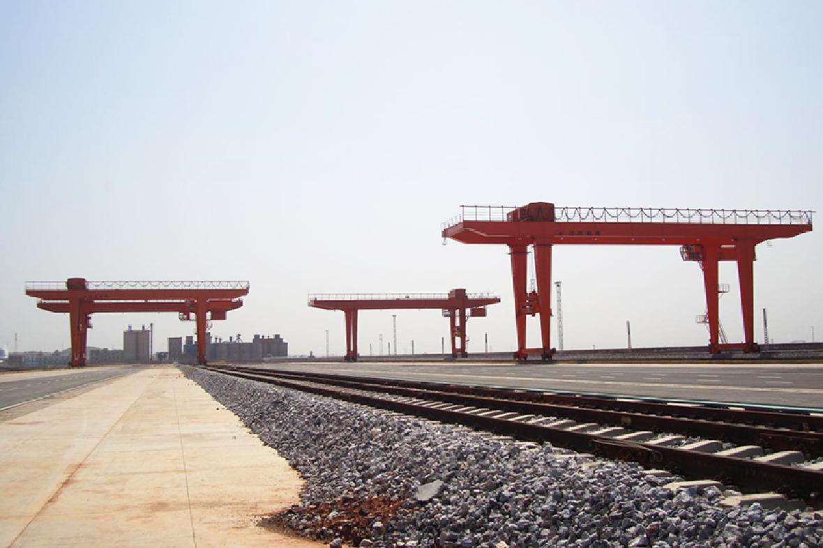 JMG type rail-mounted container gantry crane