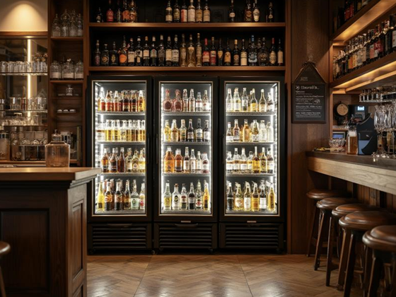 Commercial Upright Beverage Display Cooler project