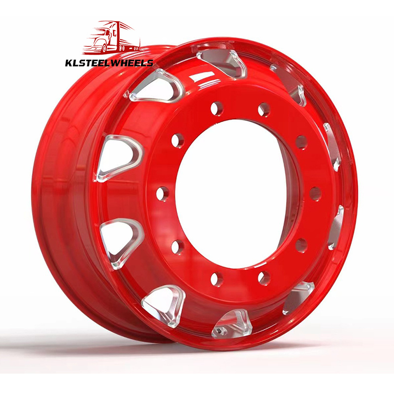 24.5x8.25 inch Aluminum Truck Wheel