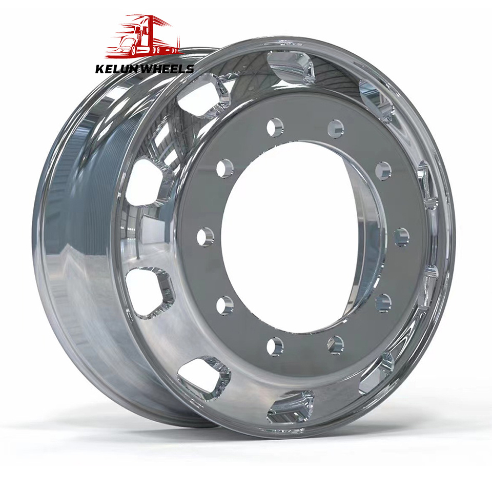 24.5x8.25 inch Aluminum Truck Wheel