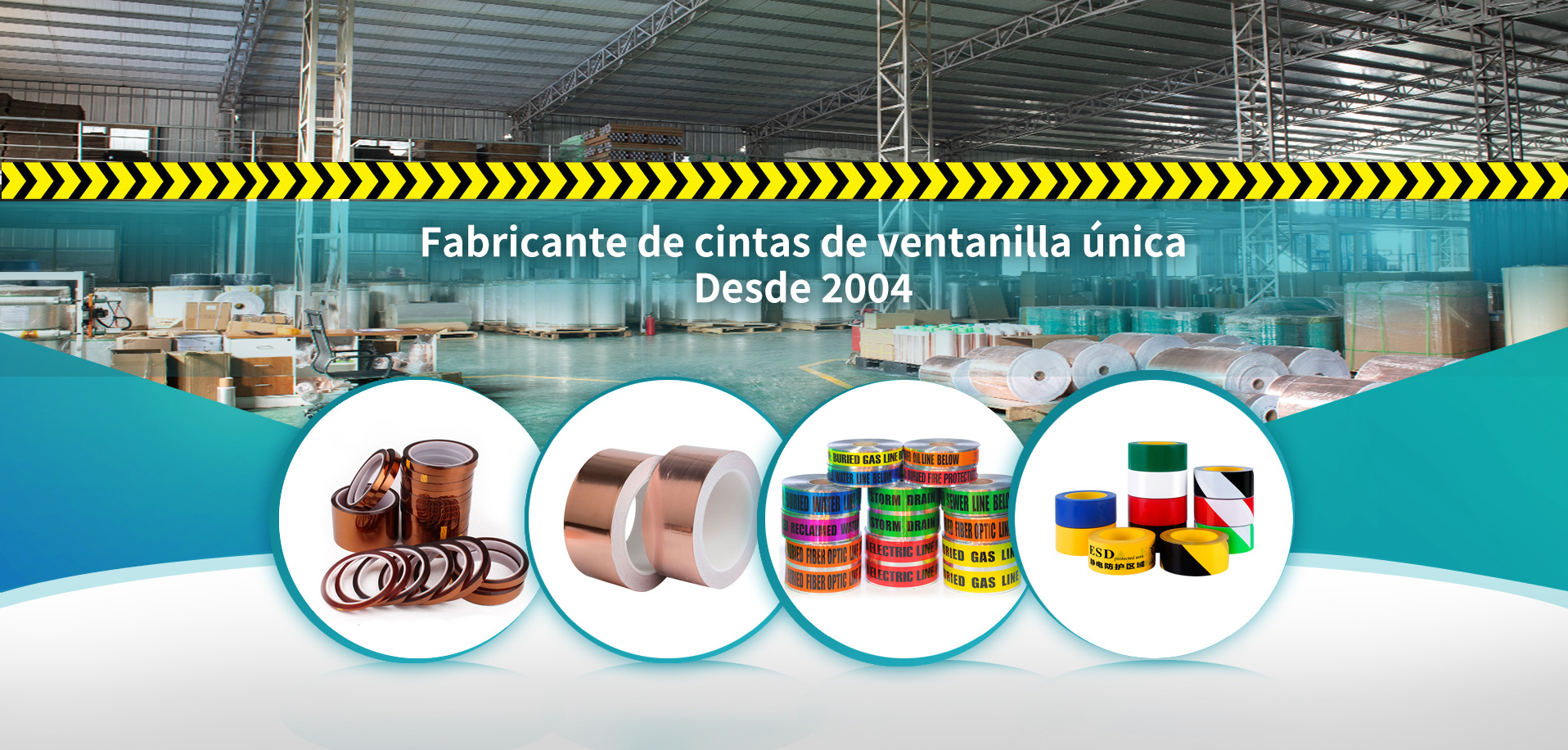 Fabricante de cintas de ventanilla única