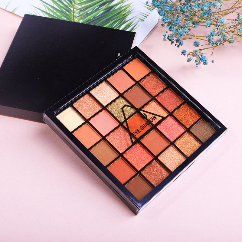 Multicolor Pearlescent/Matte Eye Shadow Plate
