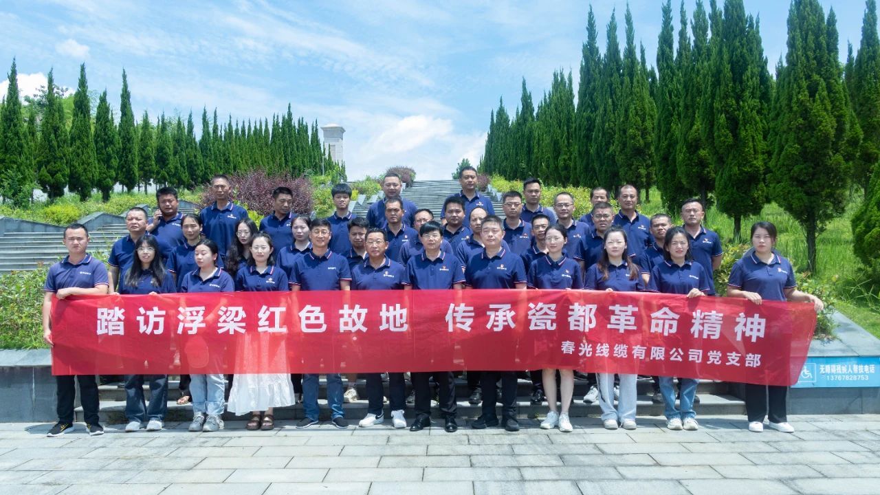 嚴(yán)紀(jì)律 強(qiáng)黨性丨春光線(xiàn)纜黨支部“七一”主題黨日活動(dòng)