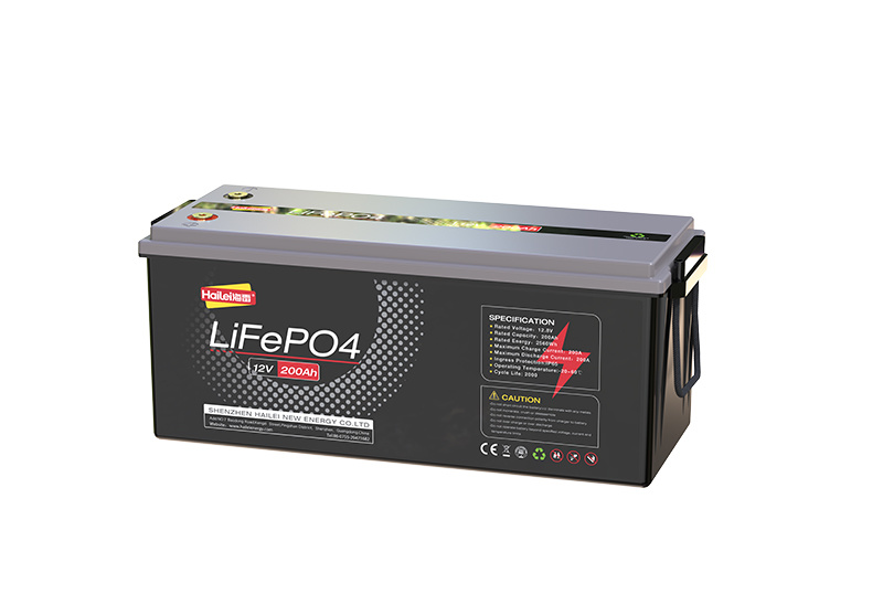 24V 200Ah lithium iron phosphate battery