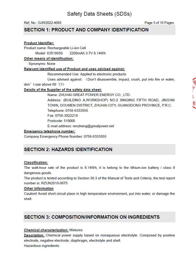 CERTIFICATE OFCOMPLIANCE CERTIFICATE OFCOMPLIANCE