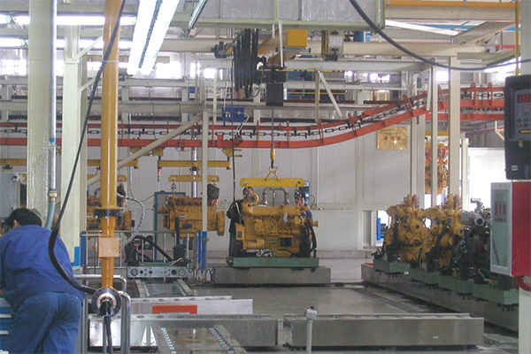 Weichai Heavy duty Engine Testing Production Line