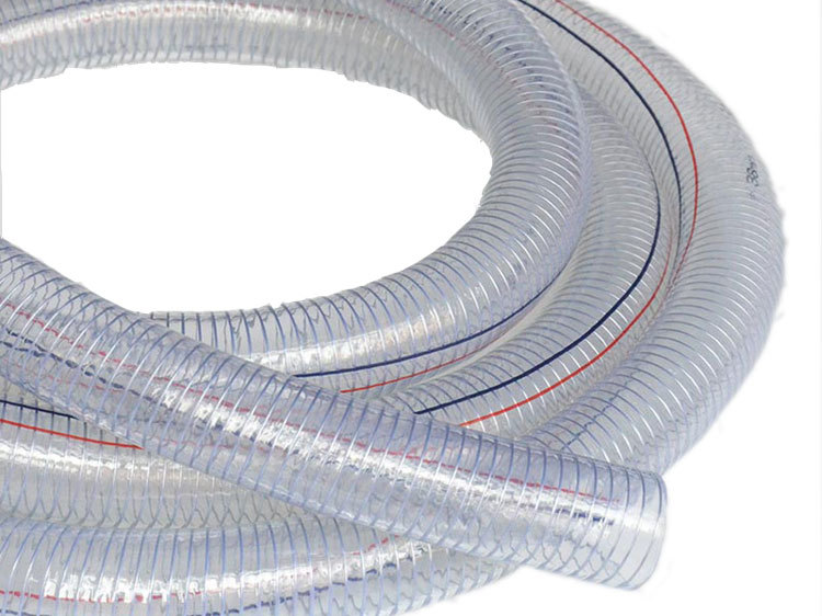 PVC No plasticized food grade steel wire hose