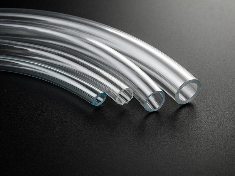 Production process and application of PVC transparent hose