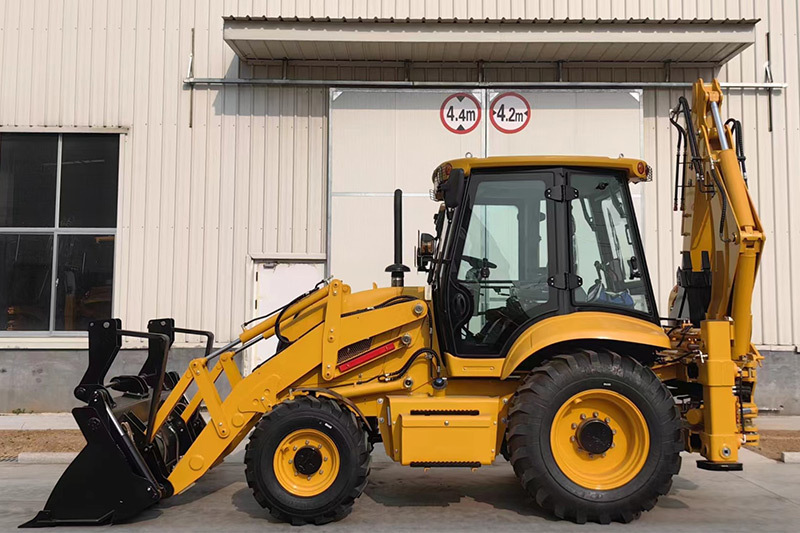 Backhoe loader SHANMON388