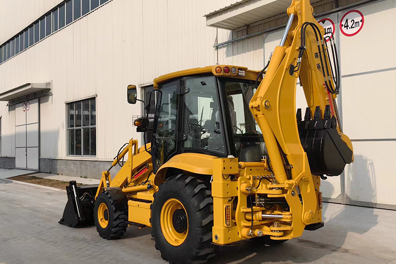 Backhoe loader SHANMON388T