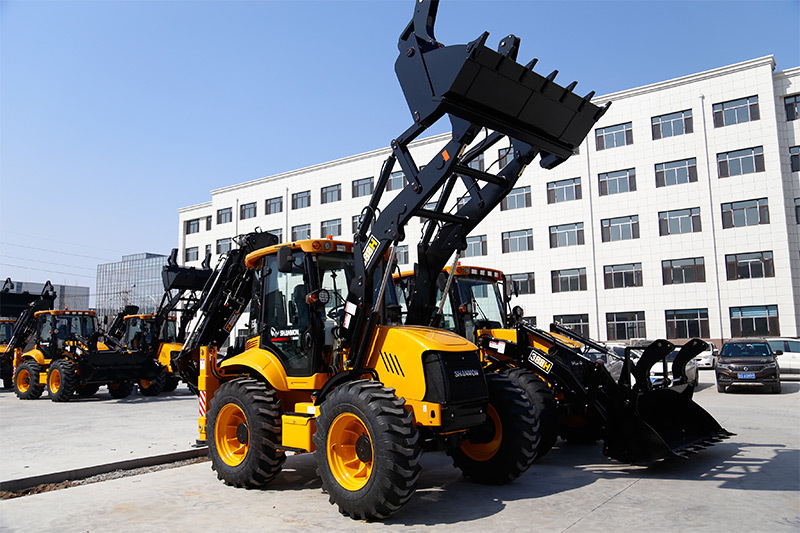 Backhoe loader SHANMON388H