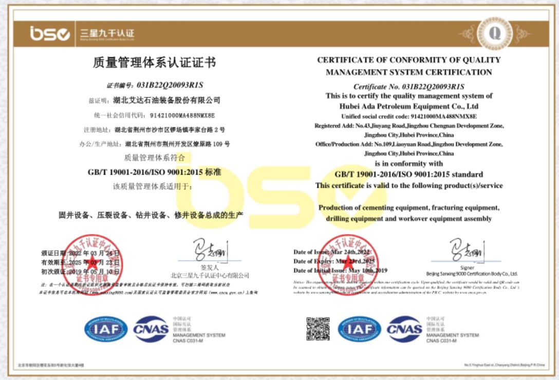 Quality Management System Certification Quality Management System Certification