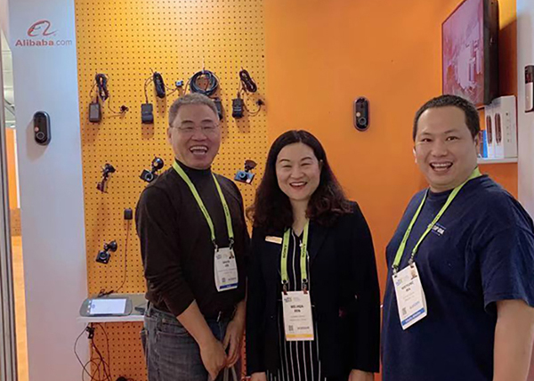Anhong Video Tech Made A Figure At CES Exhibition In Las Vegas