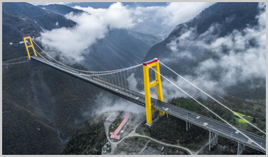 世界最高桥——四渡河大桥
