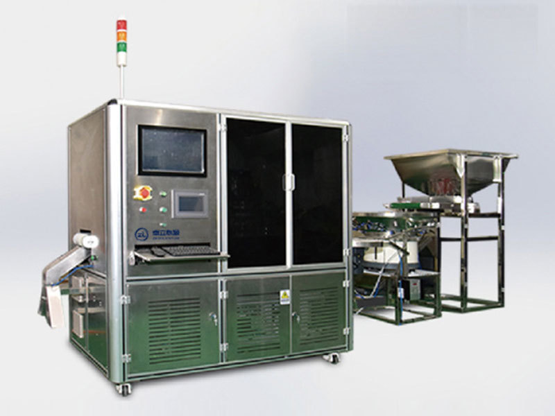 Automatic high-speed visual inspection machine for aluminum-plastic cover