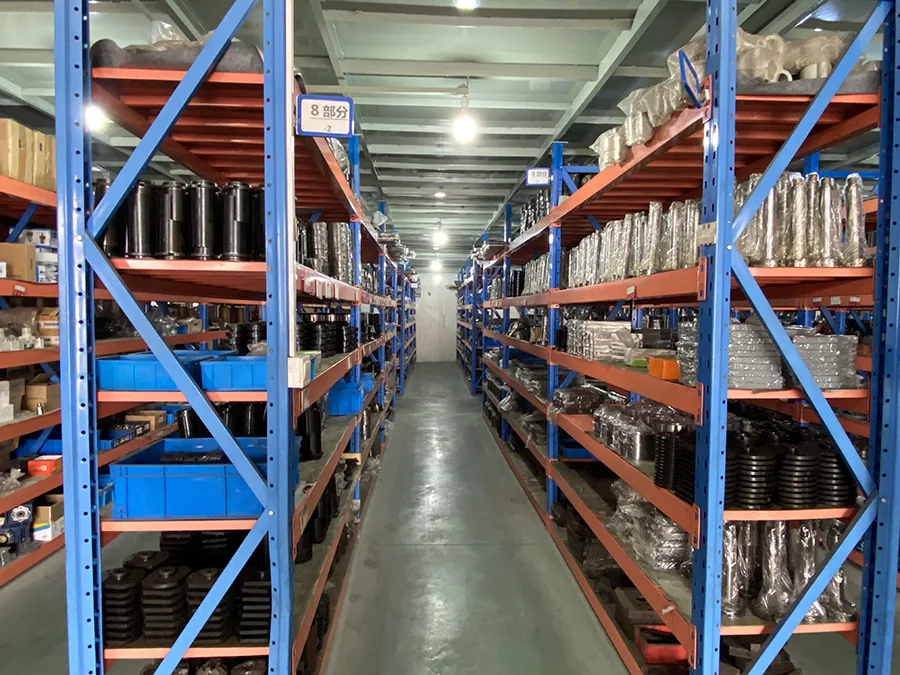 Spare parts warehouse